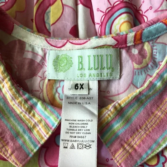 Baby Lulu dress 6x with matching leggings (4T) and hat. - Picture 8 of 10